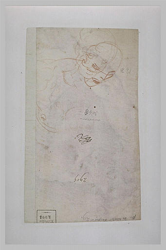 Esquisse d'une demi-figure