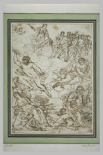 Allégorie des Eléments ou assemblée de Dieux