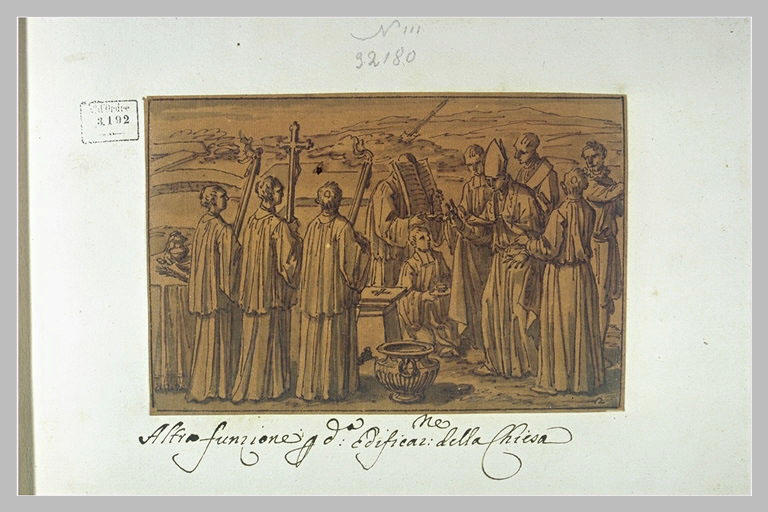 Bénédiction et pose de la première pierre d'une église