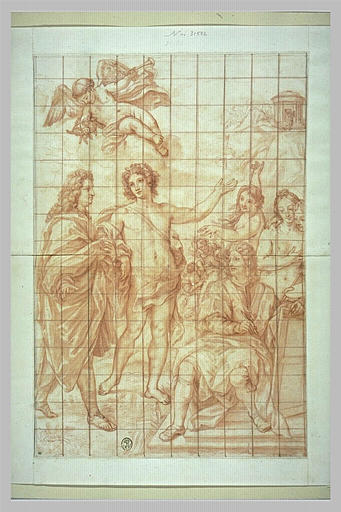 Auto-portrait avec Nicolo-Maria, marquis de Pallavicini