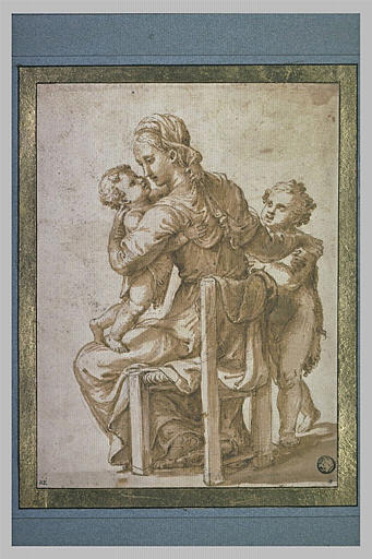 Vierge à l'Enfant avec le petit saint Jean