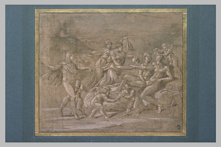 L'Amour près de Psyché à sa toilette