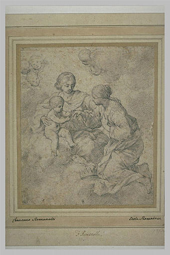 Mariage mystique de sainte Catherine d'Alexandrie