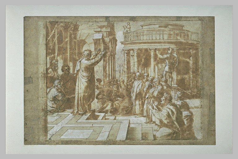 Saint Paul prêchant à Athènes