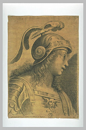 Francisco Maria della Rovere, vu en buste : figure de l'Ecole d'Athènes