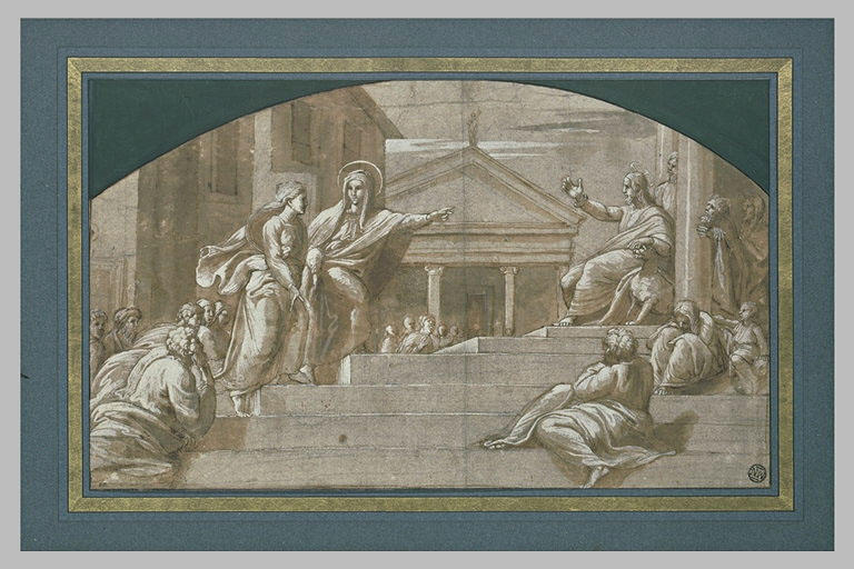 Marthe conduisant Marie Madeleine auprès du Christ