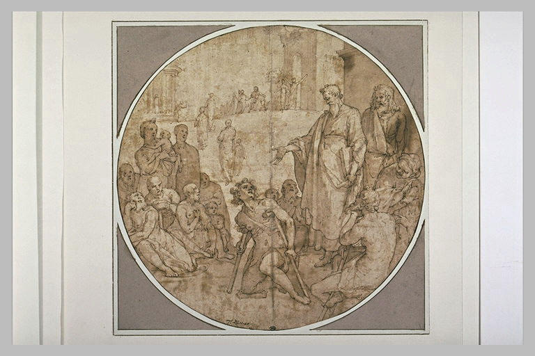 Guérison de l'infirme de Lystra par saint Paul et saint Barnabé