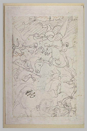 Scène de bataille
