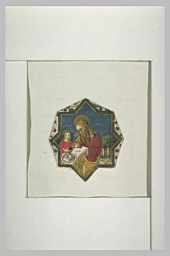 L'évangéliste saint Mathieu écrivant