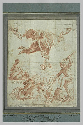 Allégorie aux armes des Veralli