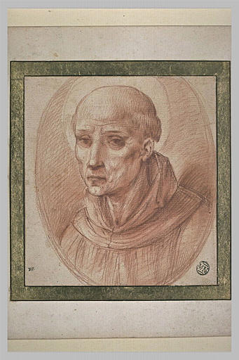 Buste d'un religieux