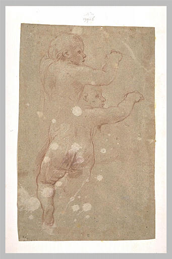 Trois études pour un enfant nu, se retournant