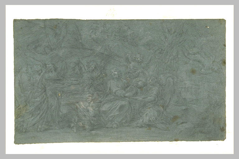 Le Christ servi par les anges