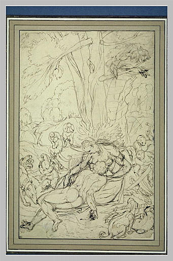 Vénus pleurant la mort d'Adonis