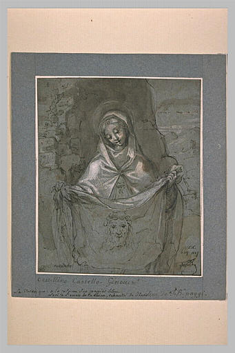 Sainte Véronique présentant la Sainte Face