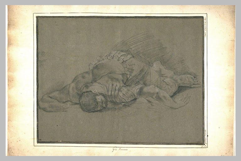 Caracalla mort, face contre terre