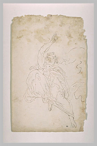 Le Christ sur des nuages