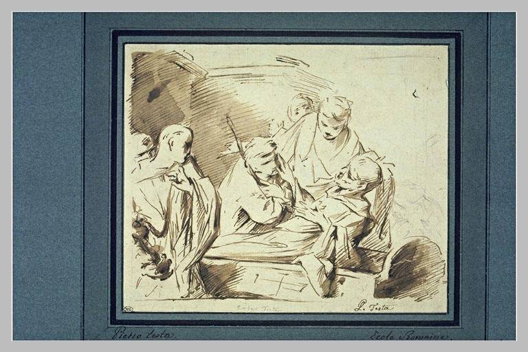 Isaac bénissant Jacob
