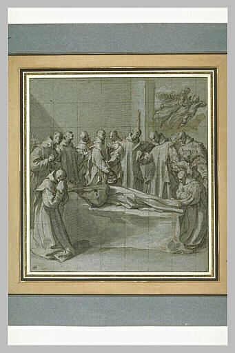 La mort d'un saint religieux
