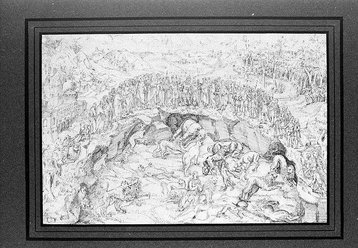 Daniel dans la fosse aux lions