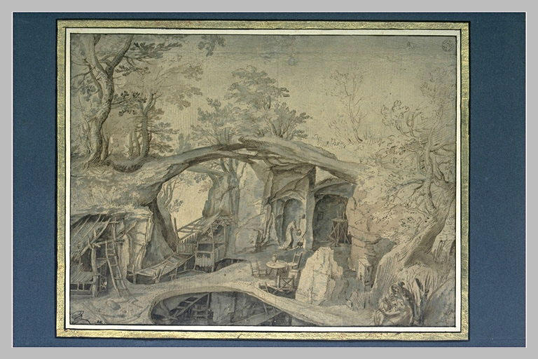 Un ermitage dans une forêt