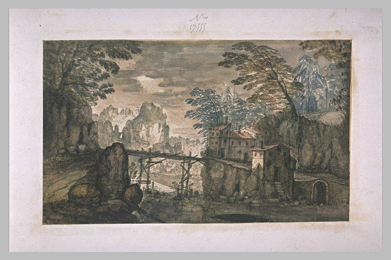 Vallée rocheuse avec une rivière