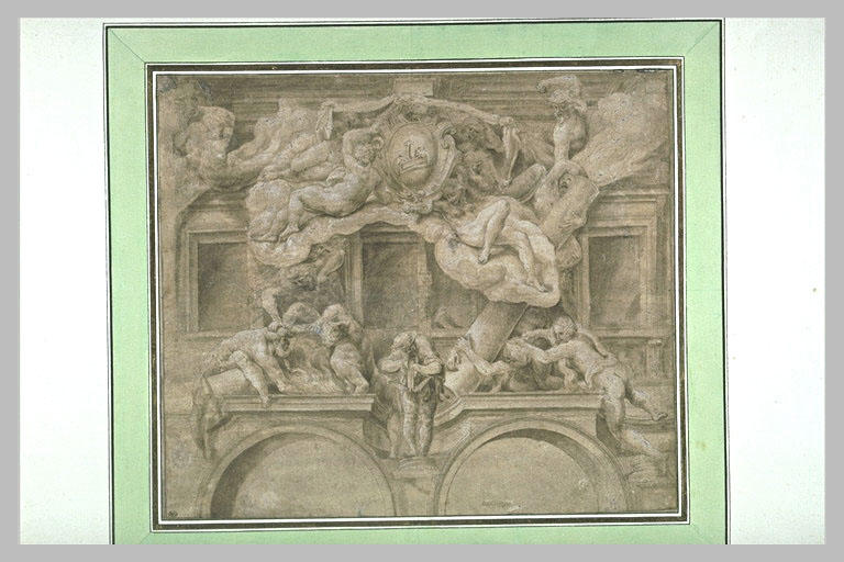 Projet pour la décoration de la façade de la Casa Orsi