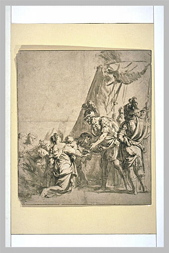 Alexandre recevant la famille de Darius