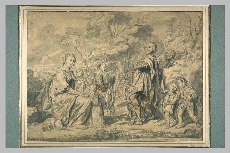 Le peintre et sa famille