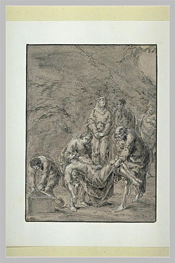 Le Christ porté au tombeau