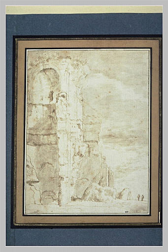 Partie de ruines romaines