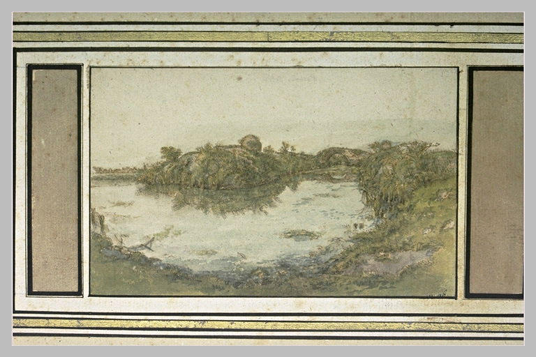 Un méandre d'une rivière