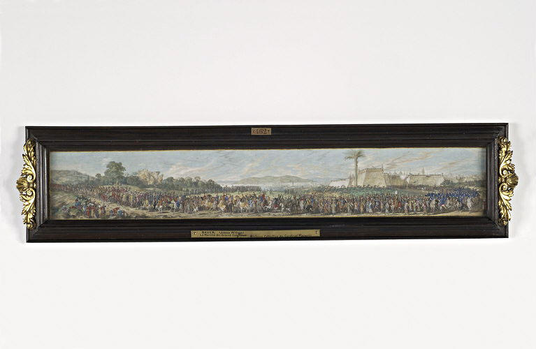 La marche du Grand Seigneur avec sa garde de janissaires et de spahis