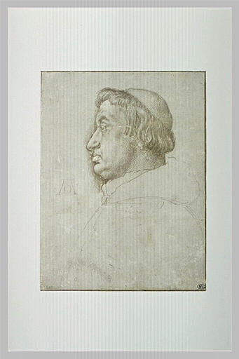 Portrait du cardinal Albrecht de Brandebourg, archevêque de Mayence