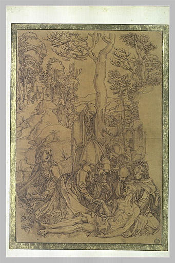 Le Christ pleuré par la Vierge, saint Jean et les Saintes Femmes