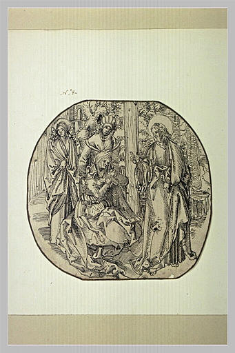 Le Christ prenant congé de la Vierge avant de partir pour Jérusalem