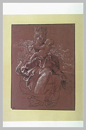 La Vierge assise tenant l'Enfant Jésus