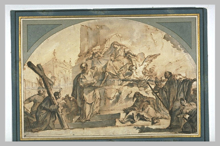 Triomphe de la religion chrétienne aux Indes