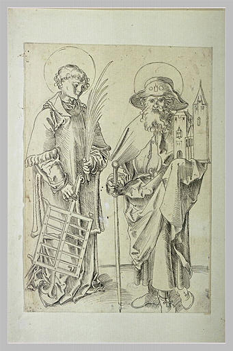 Saint Laurent et saint Sebald, patrons de Nuremberg