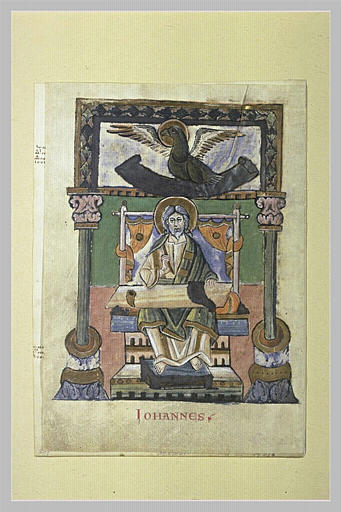 Page d'évangéliaire : saint Jean