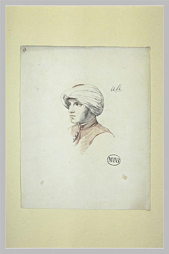 Portrait en buste d'Ali