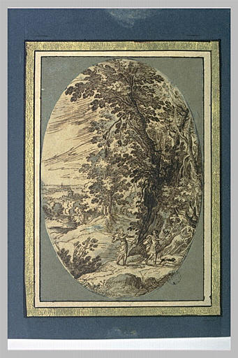 Paysage boisé, avec Vénus et Adonis