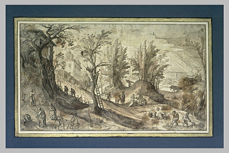 Le Mois de Mars : le travail de la vigne