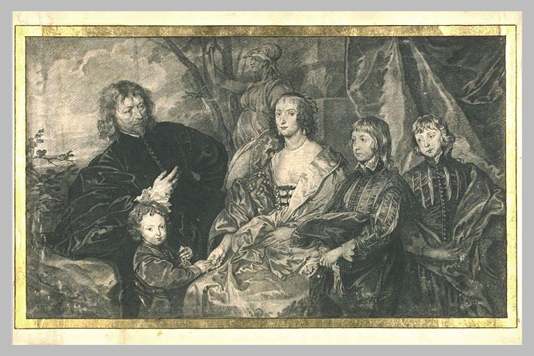 Portrait d'Endymion Porter (1587-1649) et de sa famille