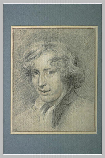 Portrait d'Antoon van Dyck jeune, de trois quarts à gauche