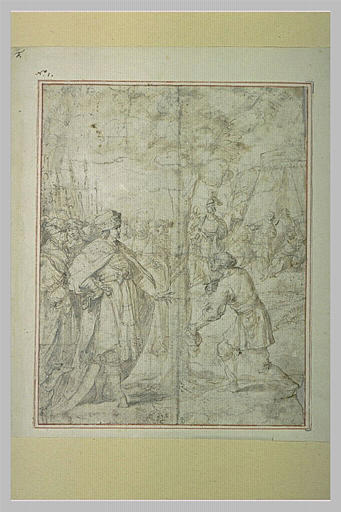Saint Gomaire et le miracle de l'arbre coupé