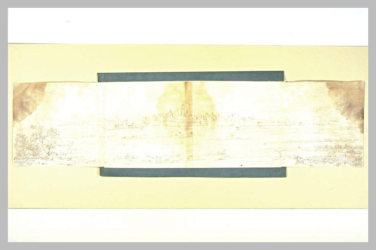 Vue générale de Sélestat, ou Schlettstadt (Alsace)