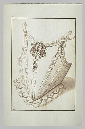 Cuirasse décorée de deux médaillons à têtes de guerriers