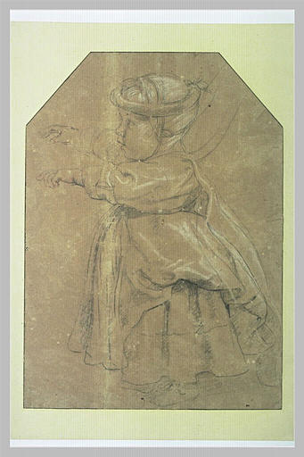 Portrait d'Isabelle Hélène Rubens, tenue à la lisière