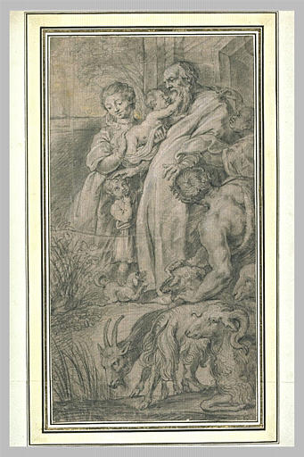 Patriarche et ses petits-enfants